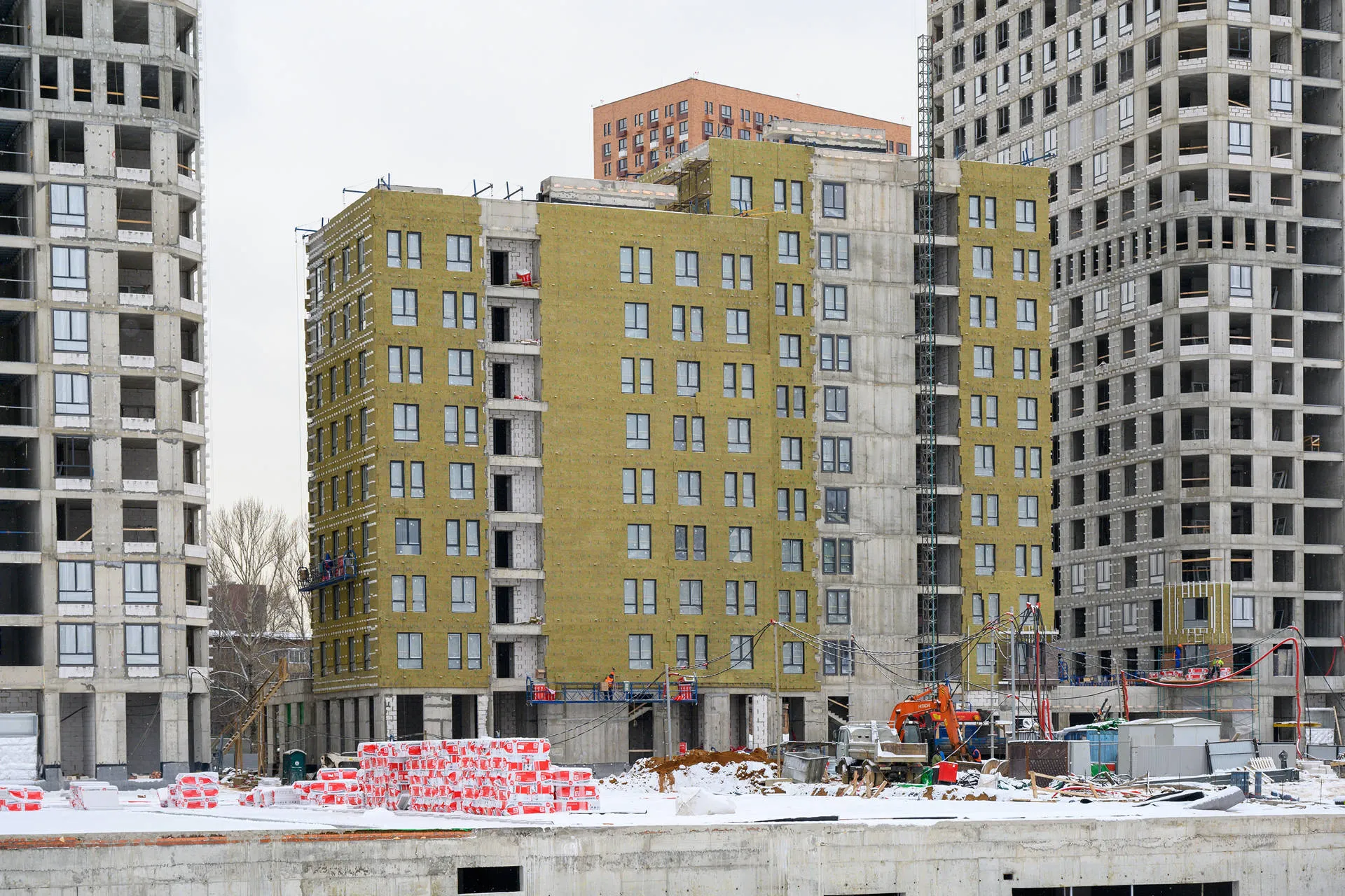 Левел Нижегородская — Февраль 2025, фотография строительства 11