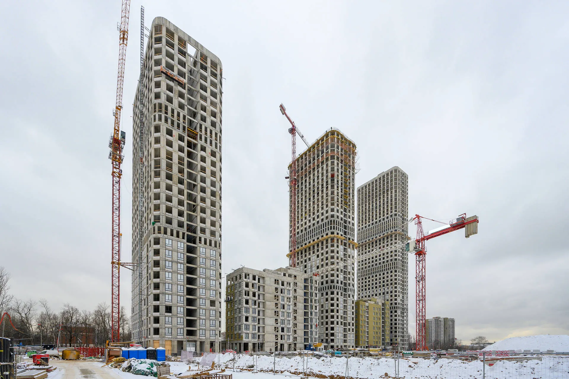 Левел Нижегородская — Февраль 2025, фотография строительства 12