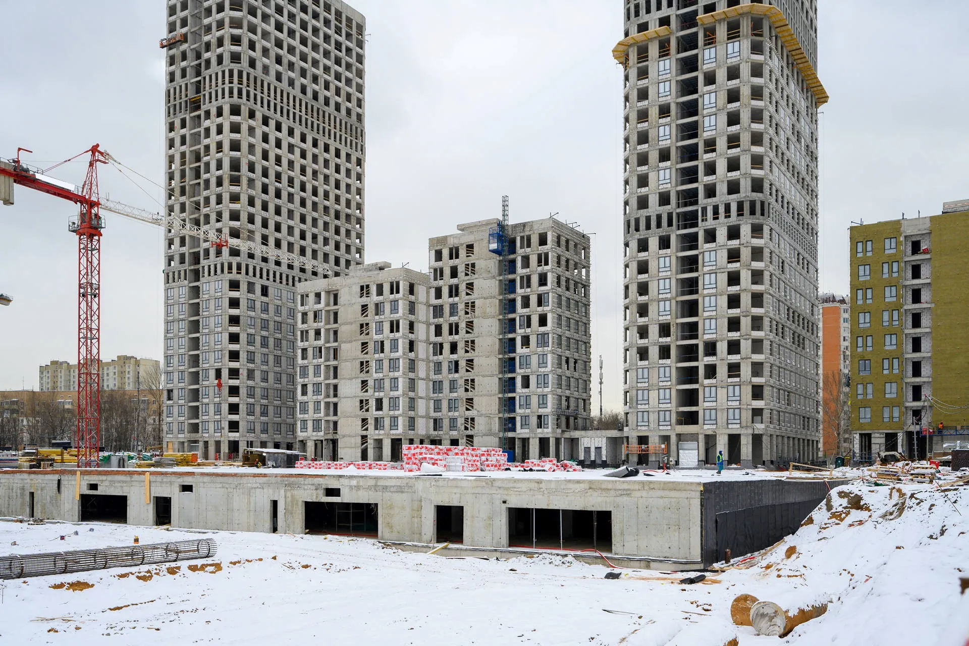 Левел Нижегородская — Февраль 2025, фотография строительства 13
