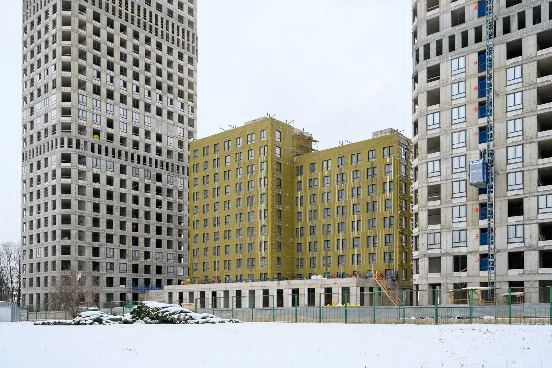 Левел Нижегородская — Февраль 2025, фотография строительства 18