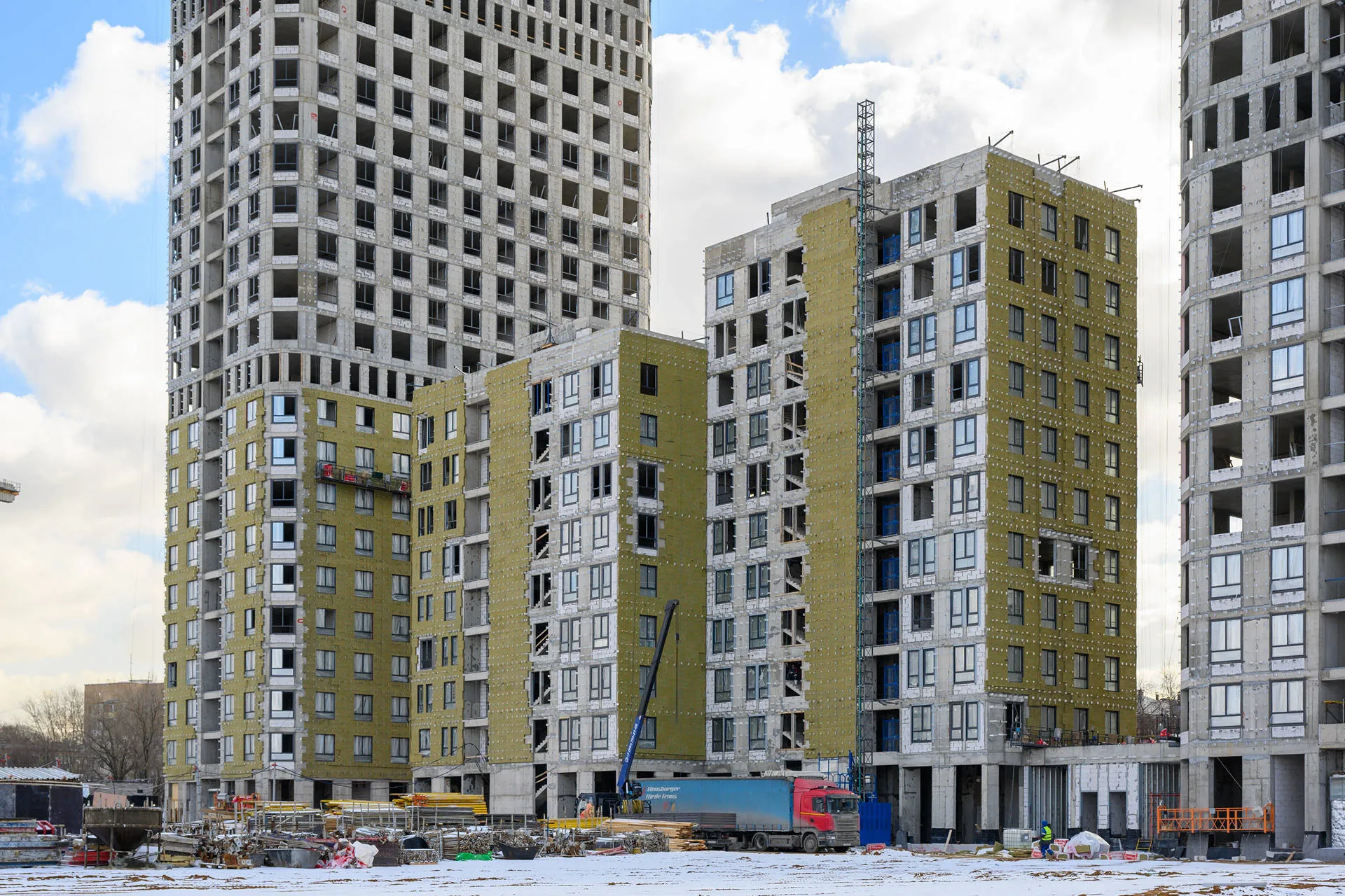 Левел Нижегородская — Март 2025, фотография строительства 4