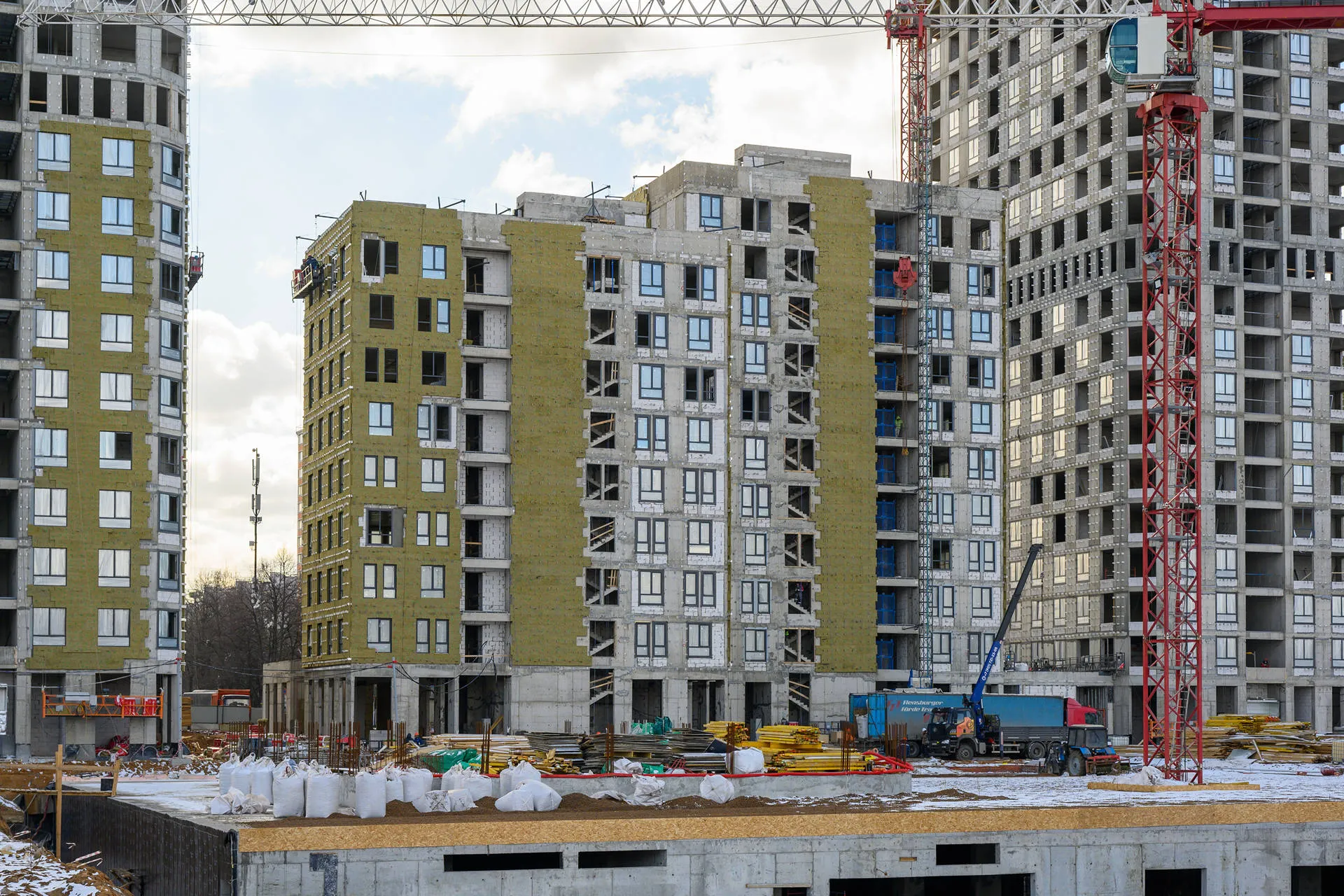 Левел Нижегородская — Март 2025, фотография строительства 18