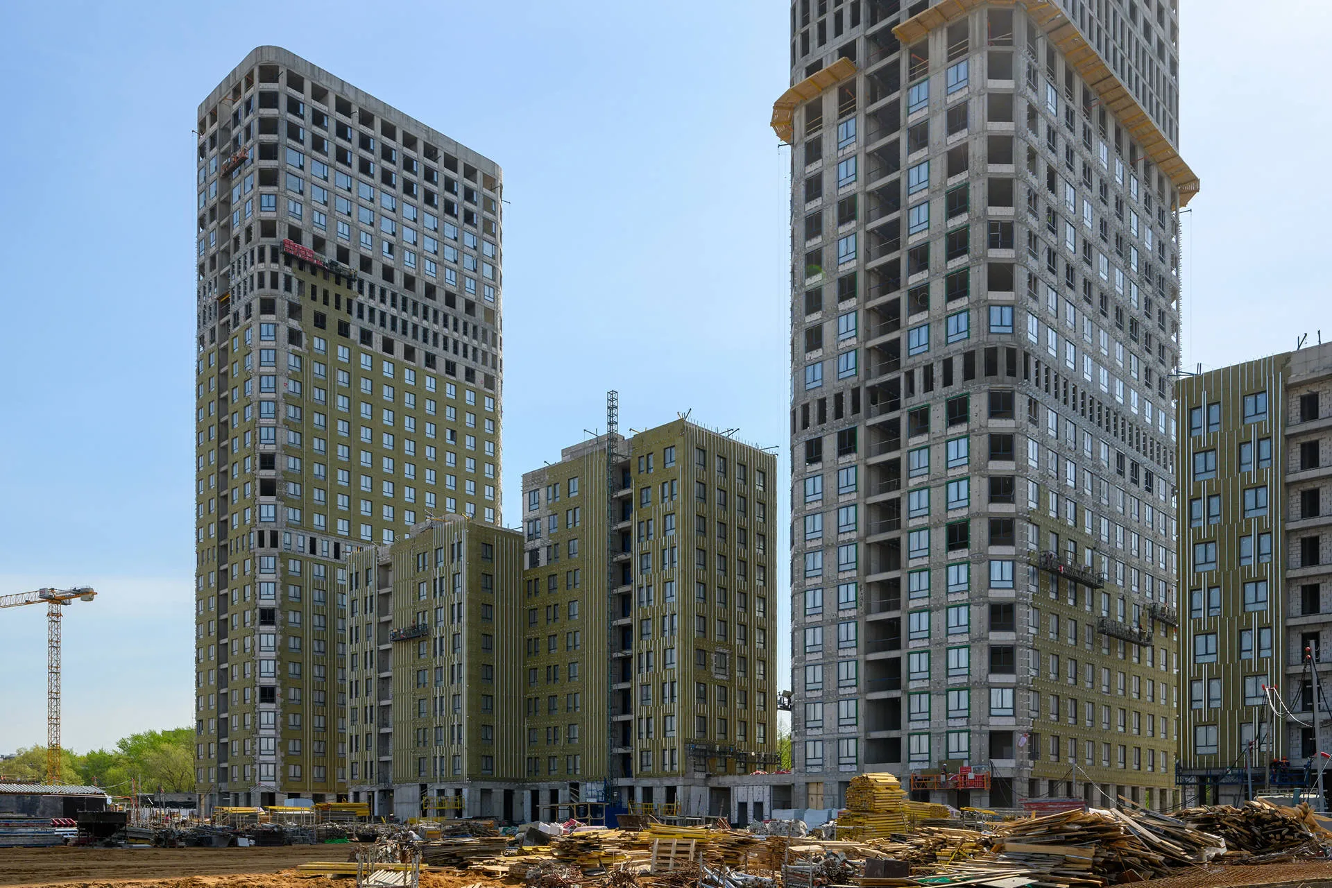 Левел Нижегородская — Апрель 2025, фотография строительства 3