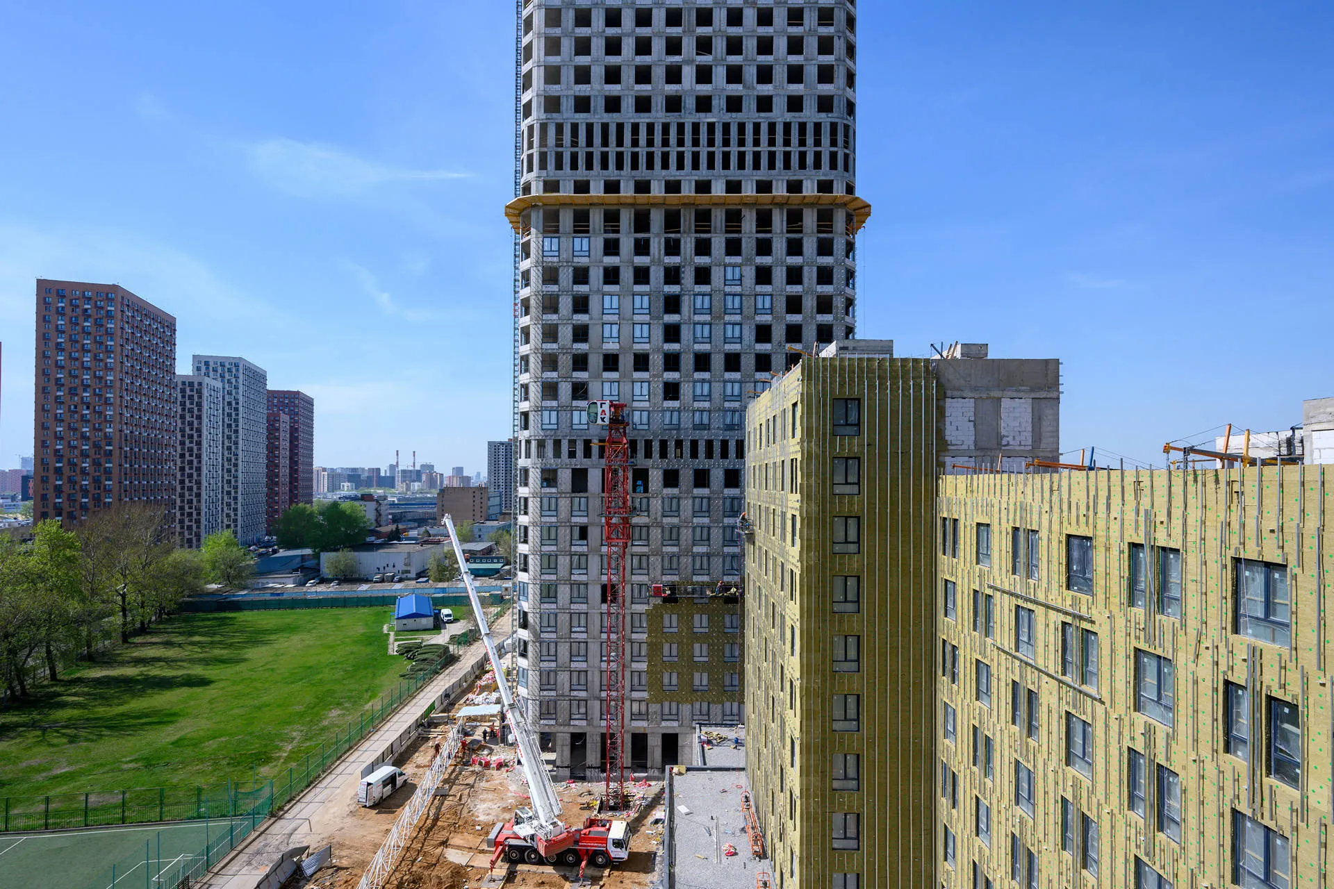 Левел Нижегородская — Апрель 2025, фотография строительства 4