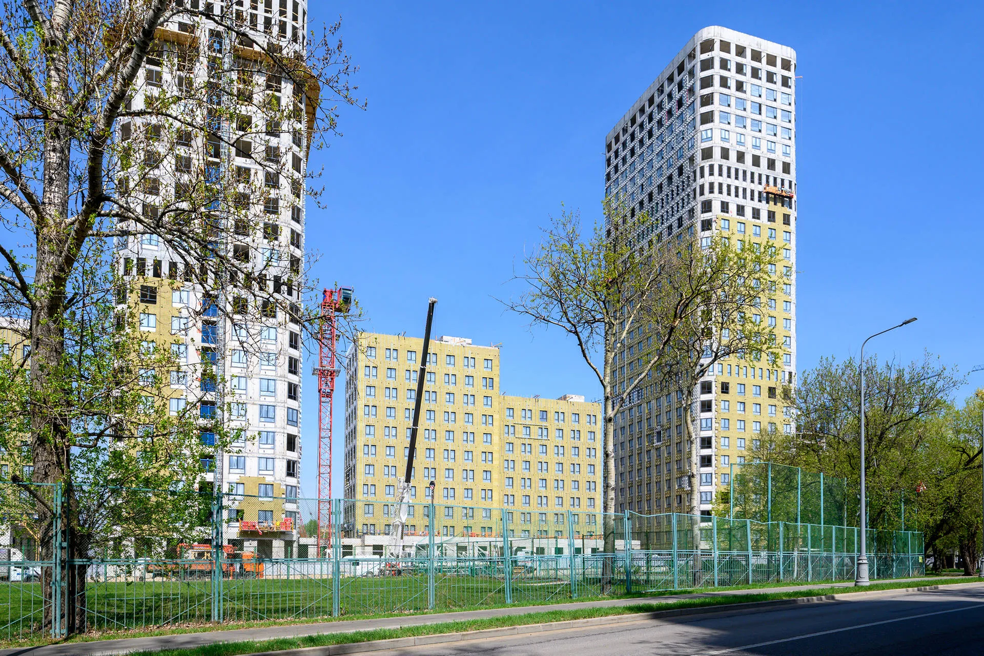 Левел Нижегородская — Апрель 2025, фотография строительства 19