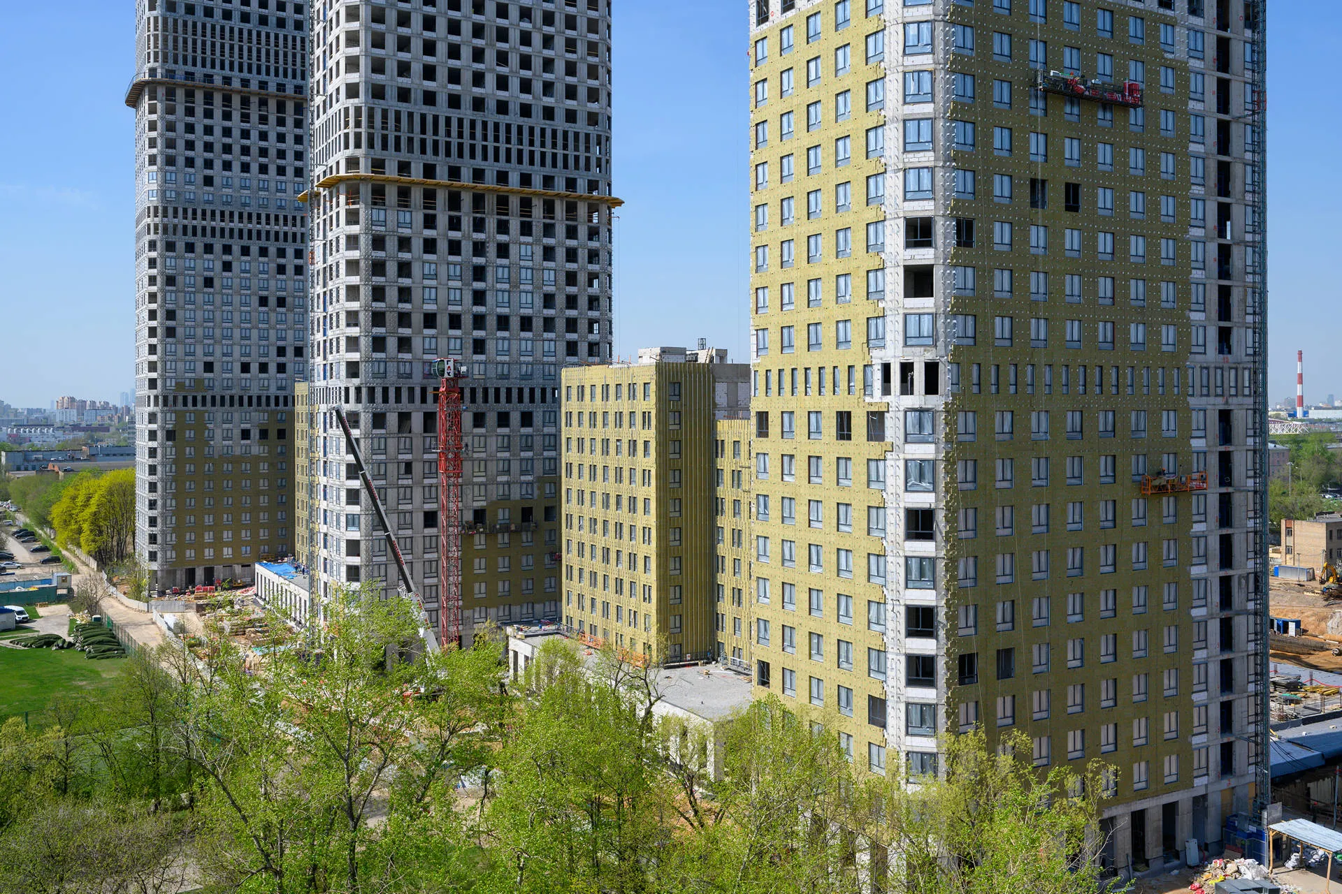 Левел Нижегородская — Апрель 2025, фотография строительства 29