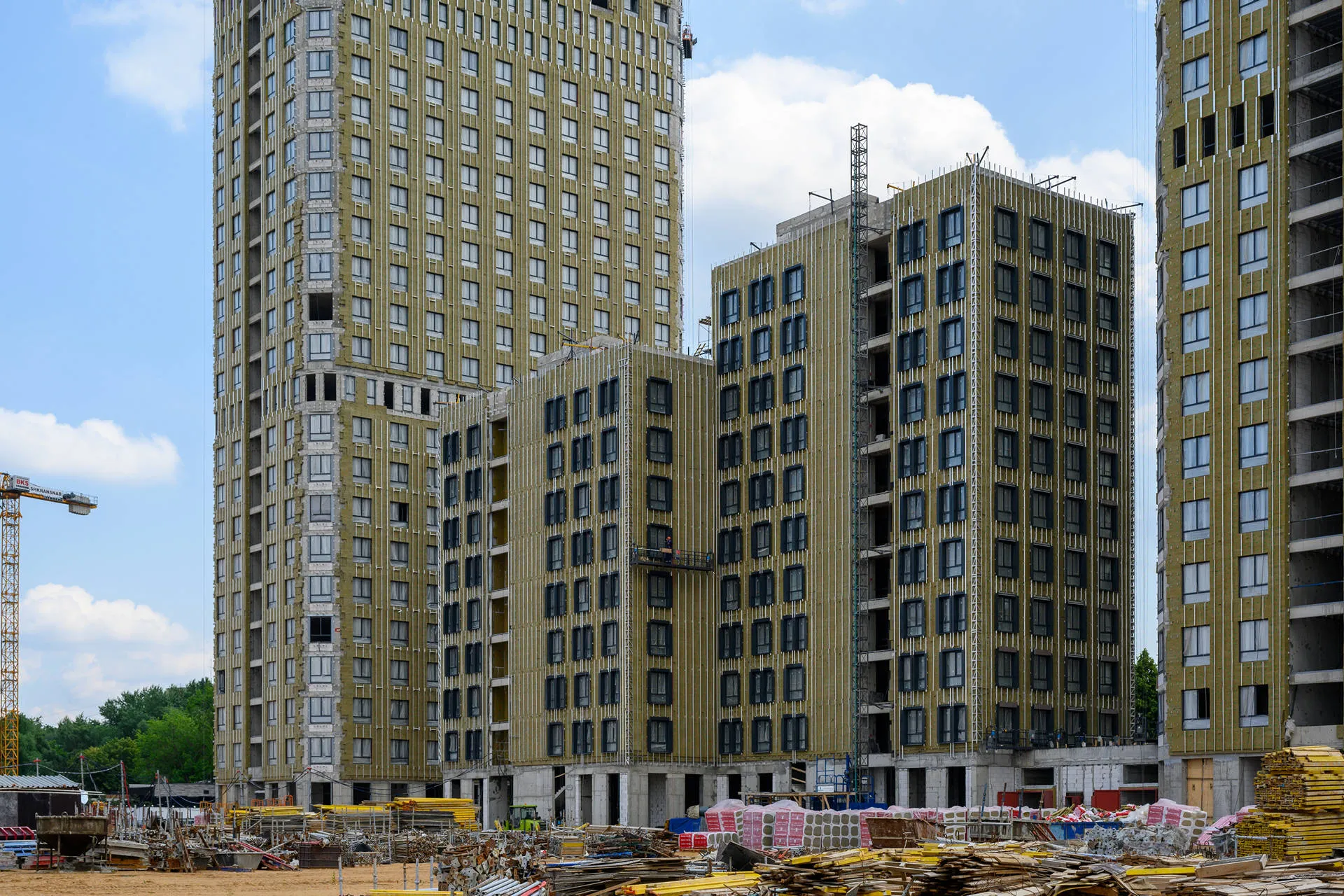 Левел Нижегородская — Июнь 2025, фотография строительства 10