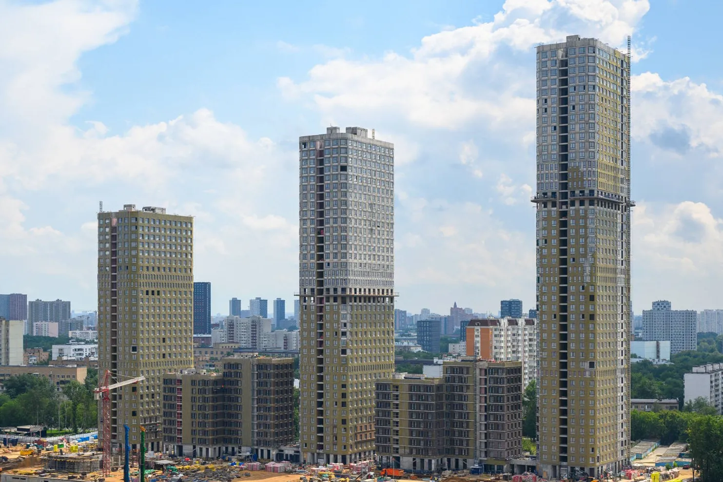Левел Нижегородская — Июль 2025, фотография строительства 1