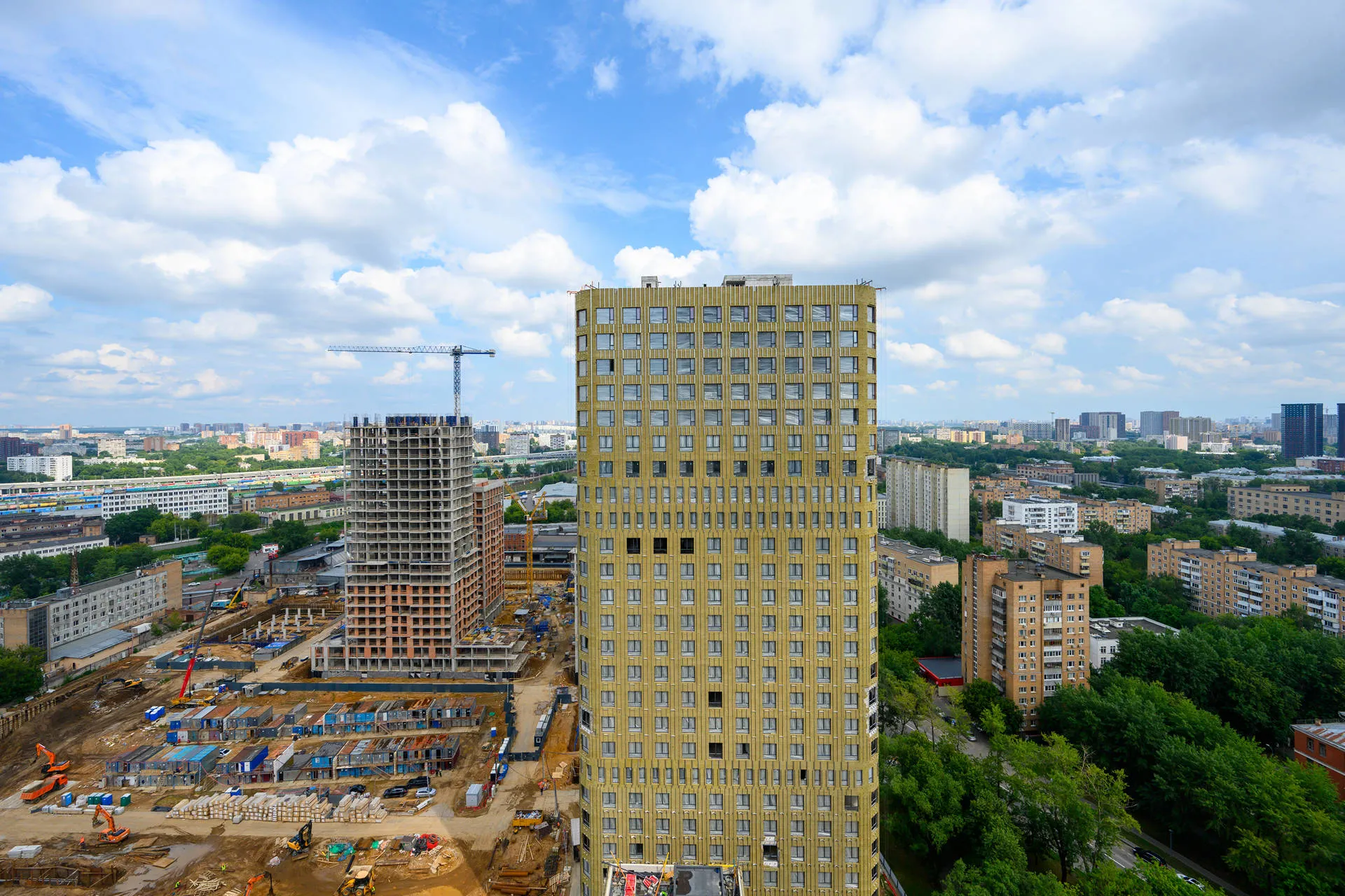 Левел Нижегородская — Июль 2025, фотография строительства 18