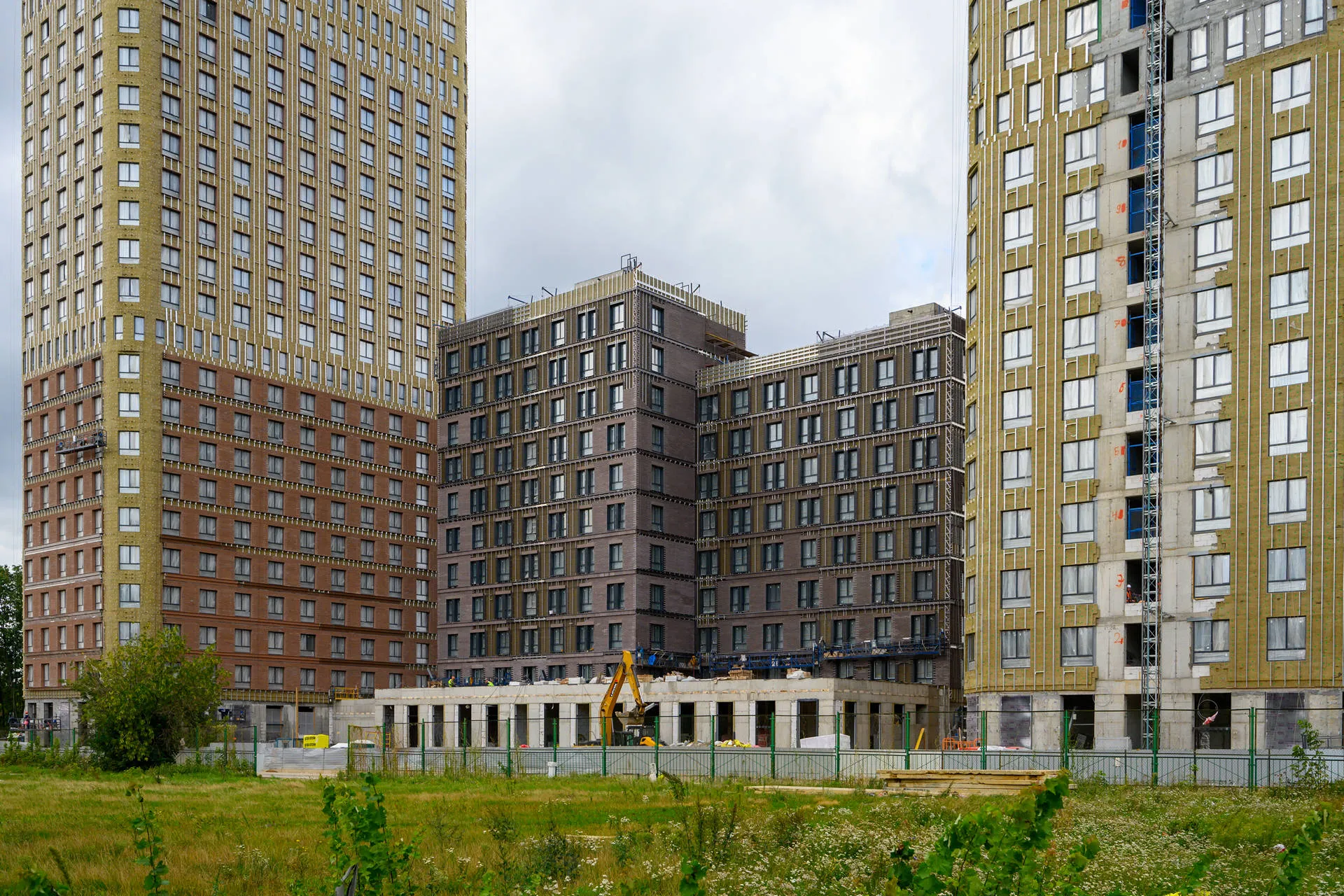 Левел Нижегородская — Август 2025, фотография строительства 23