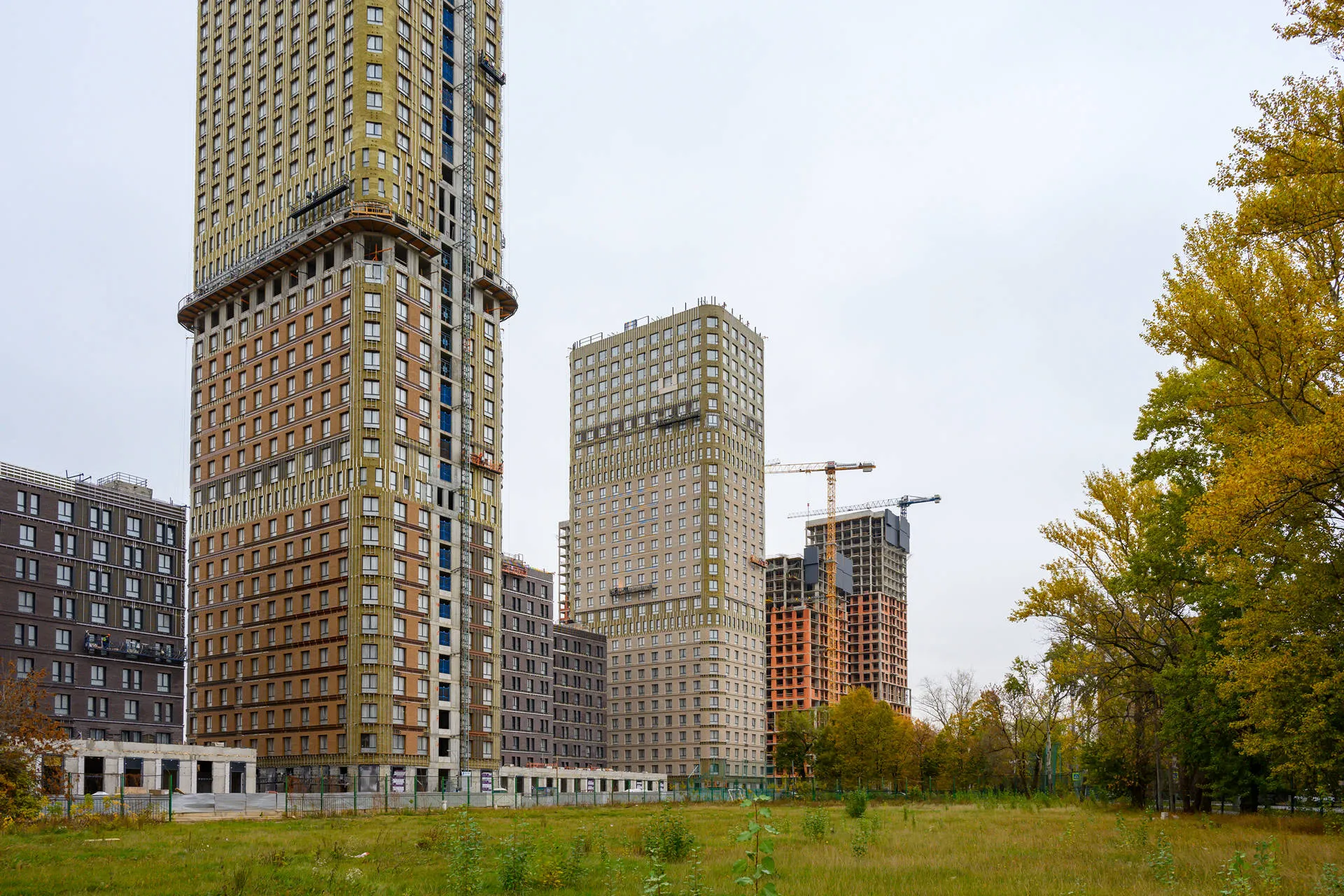 Левел Нижегородская — Октябрь 2025, фотография строительства 10