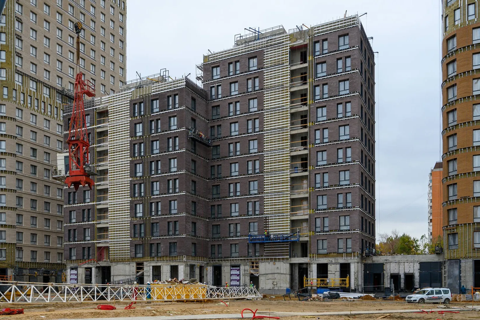Левел Нижегородская — Октябрь 2025, фотография строительства 24