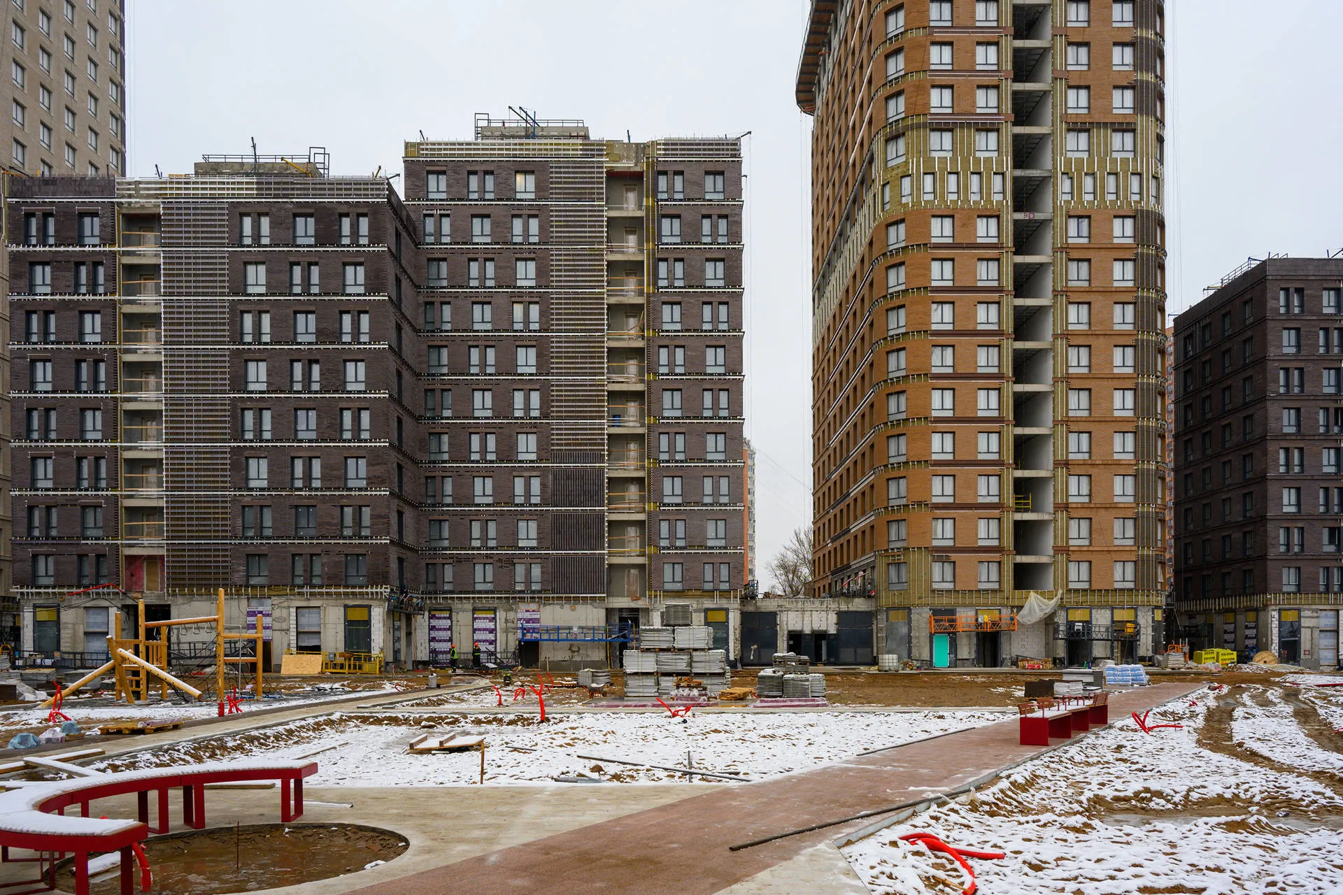 Левел Нижегородская — Ноябрь 2025, фотография строительства 2