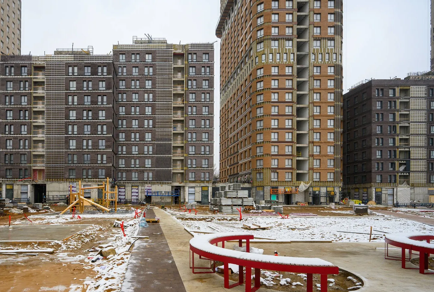 Левел Нижегородская — Ноябрь 2025, фотография строительства 4