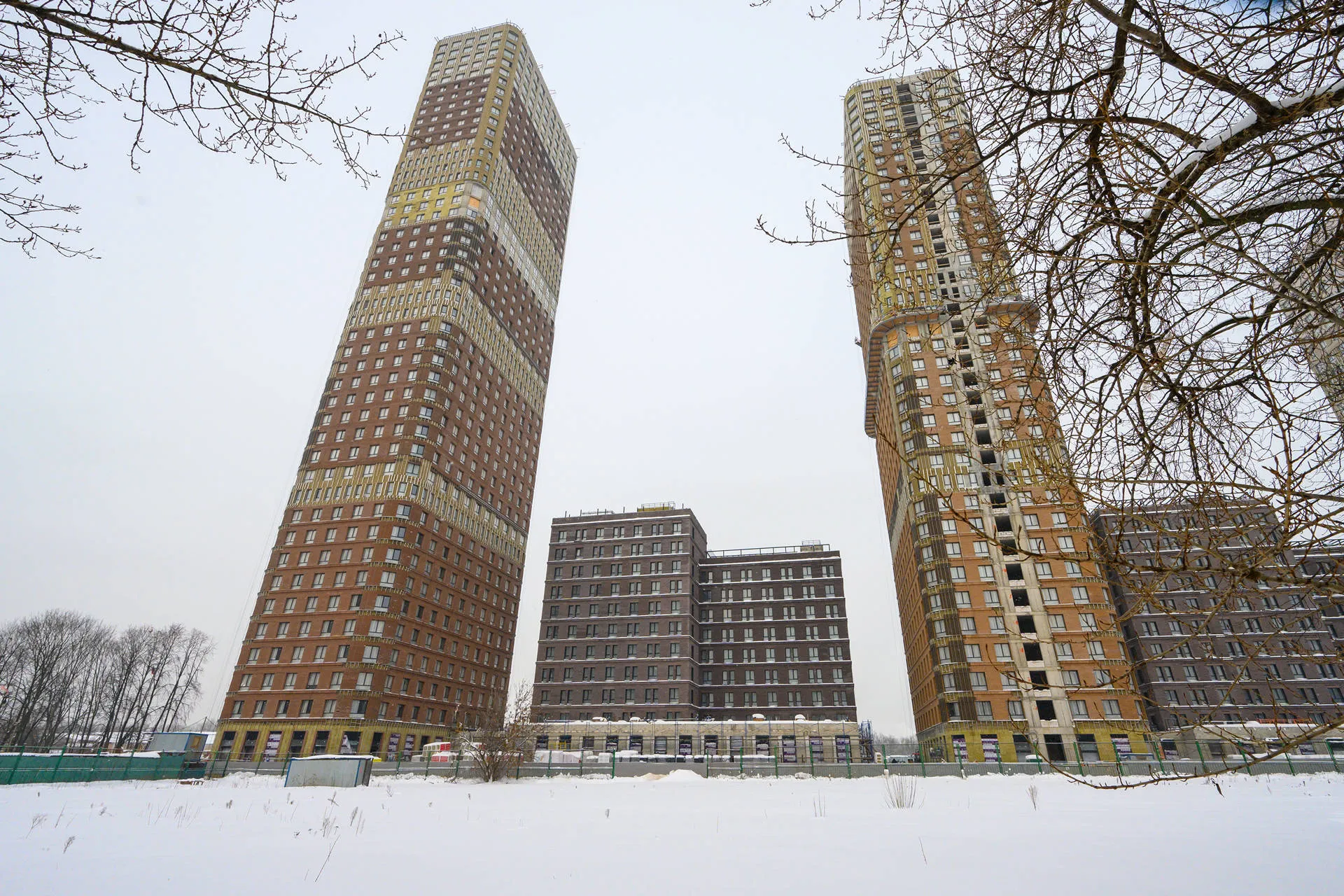 Левел Нижегородская — Январь 2026, фотография строительства 9