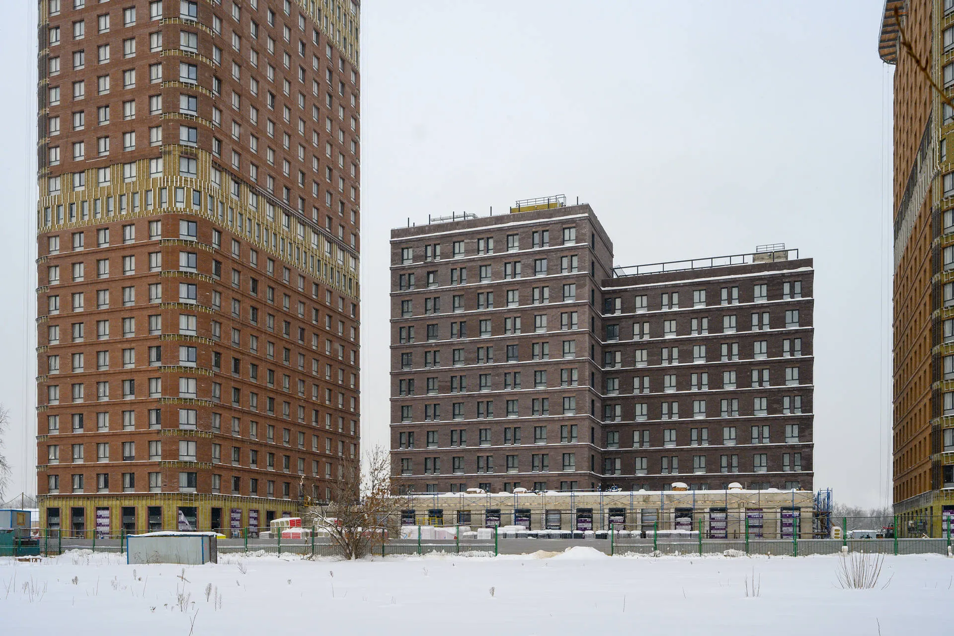 Левел Нижегородская — Январь 2026, фотография строительства 10