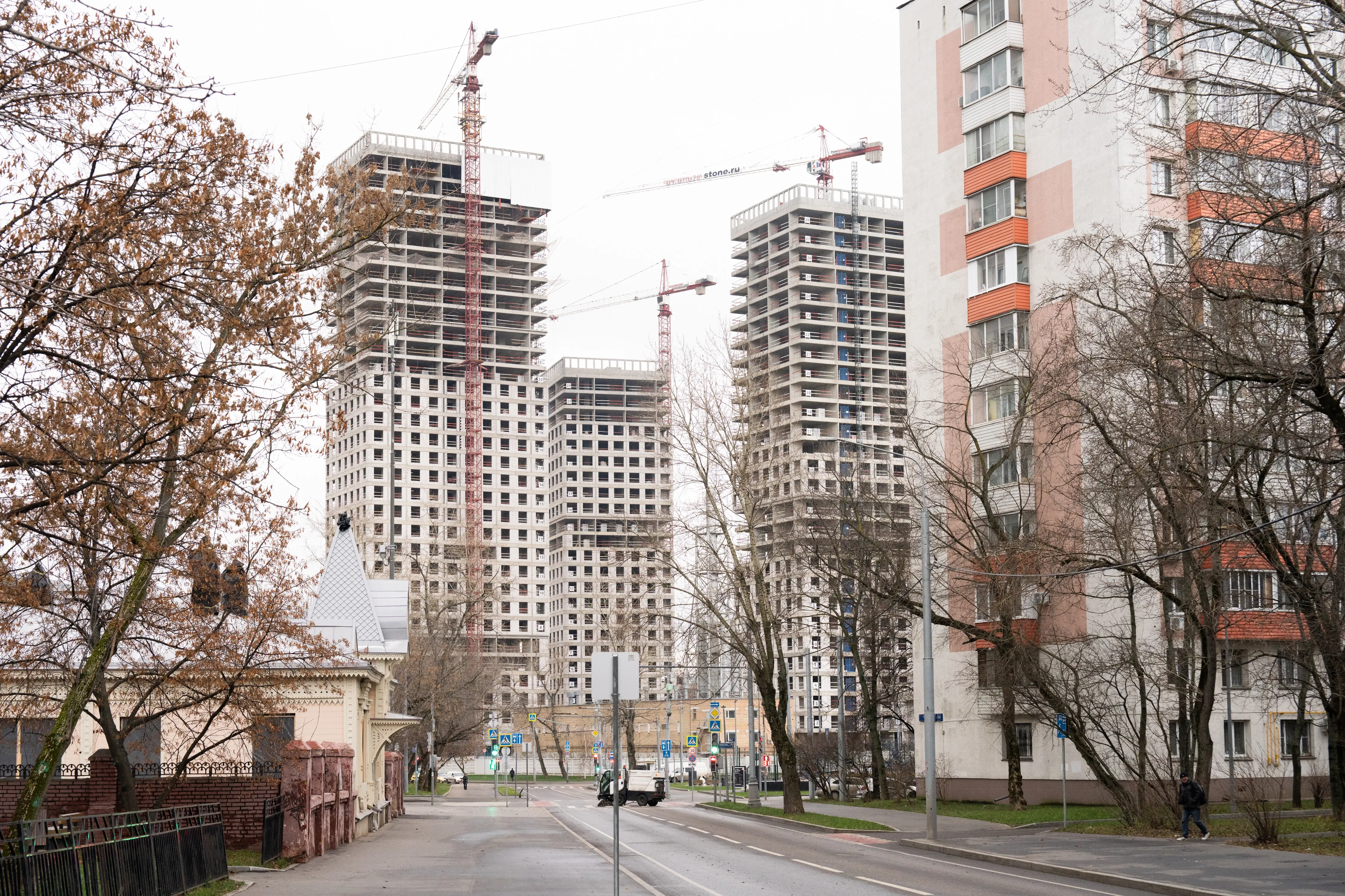 Ноябрь 2025 — реальная фотография строительства СТОУН Сокольники