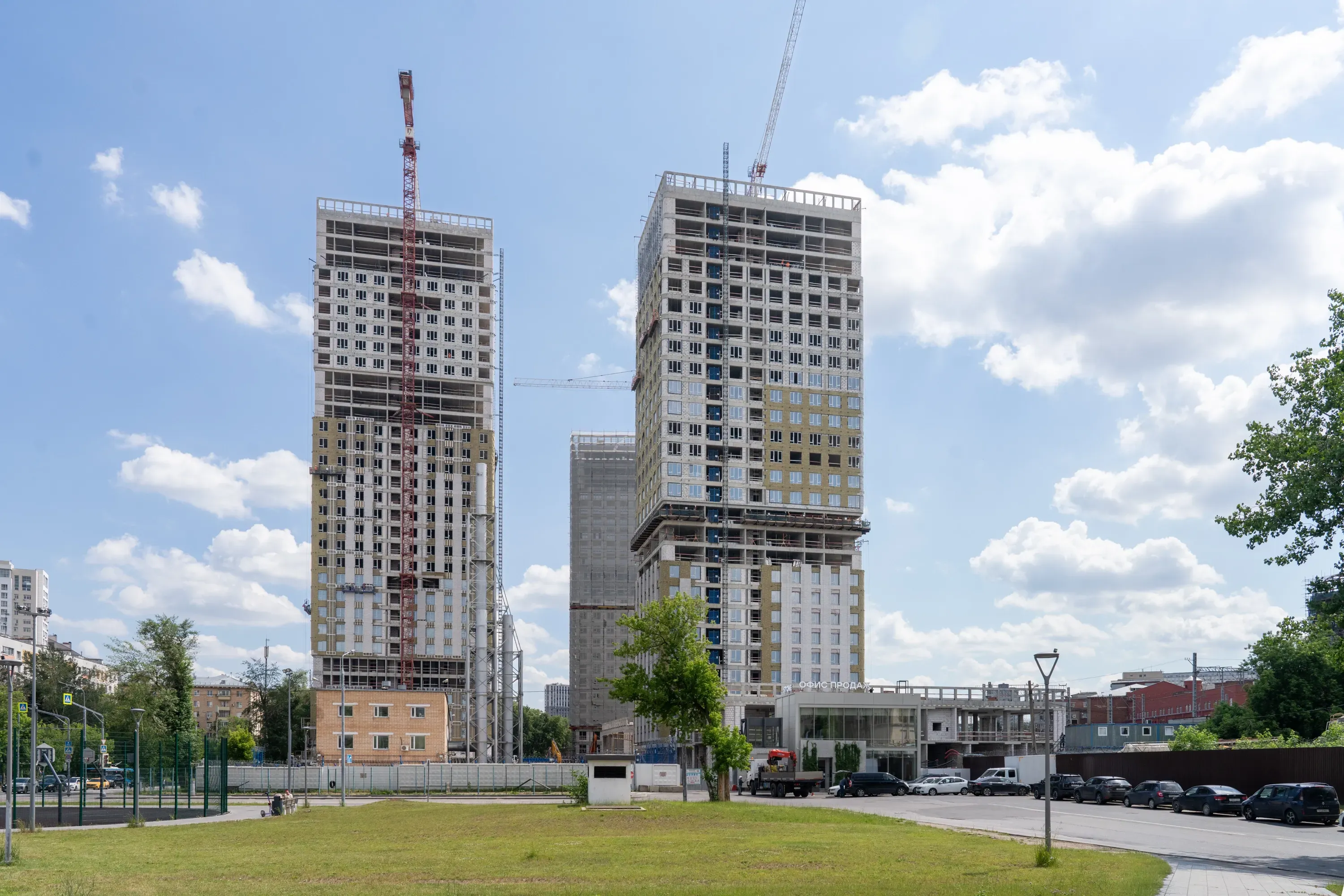 Июнь 2026 — реальная фотография строительства СТОУН Сокольники