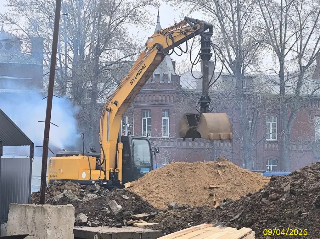 Фото 1 строительной площадки, апрель 2026