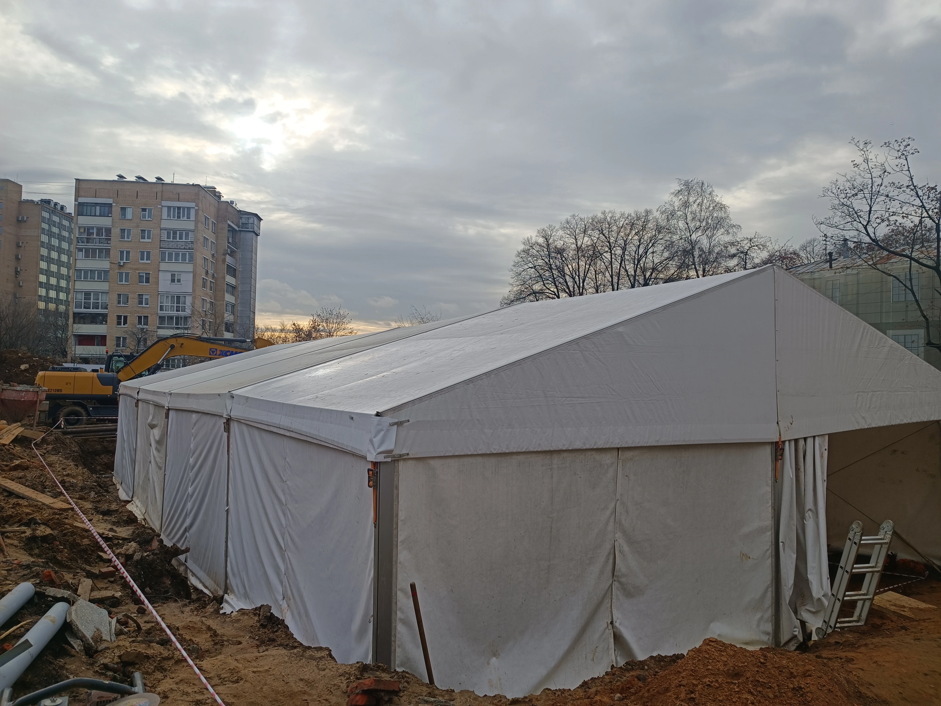 Фото 4 строительной площадки, ноябрь 2025